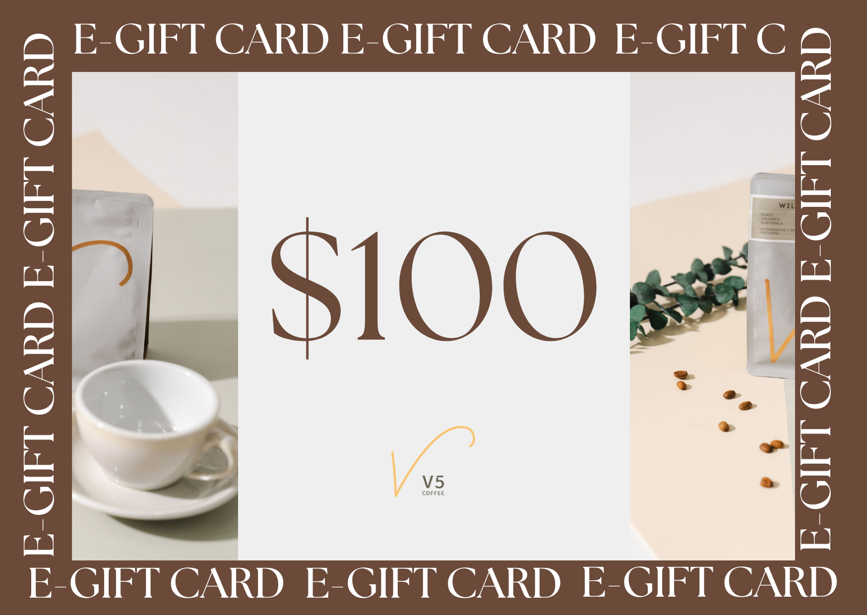V5 Coffee eGift Card V5COFFEE