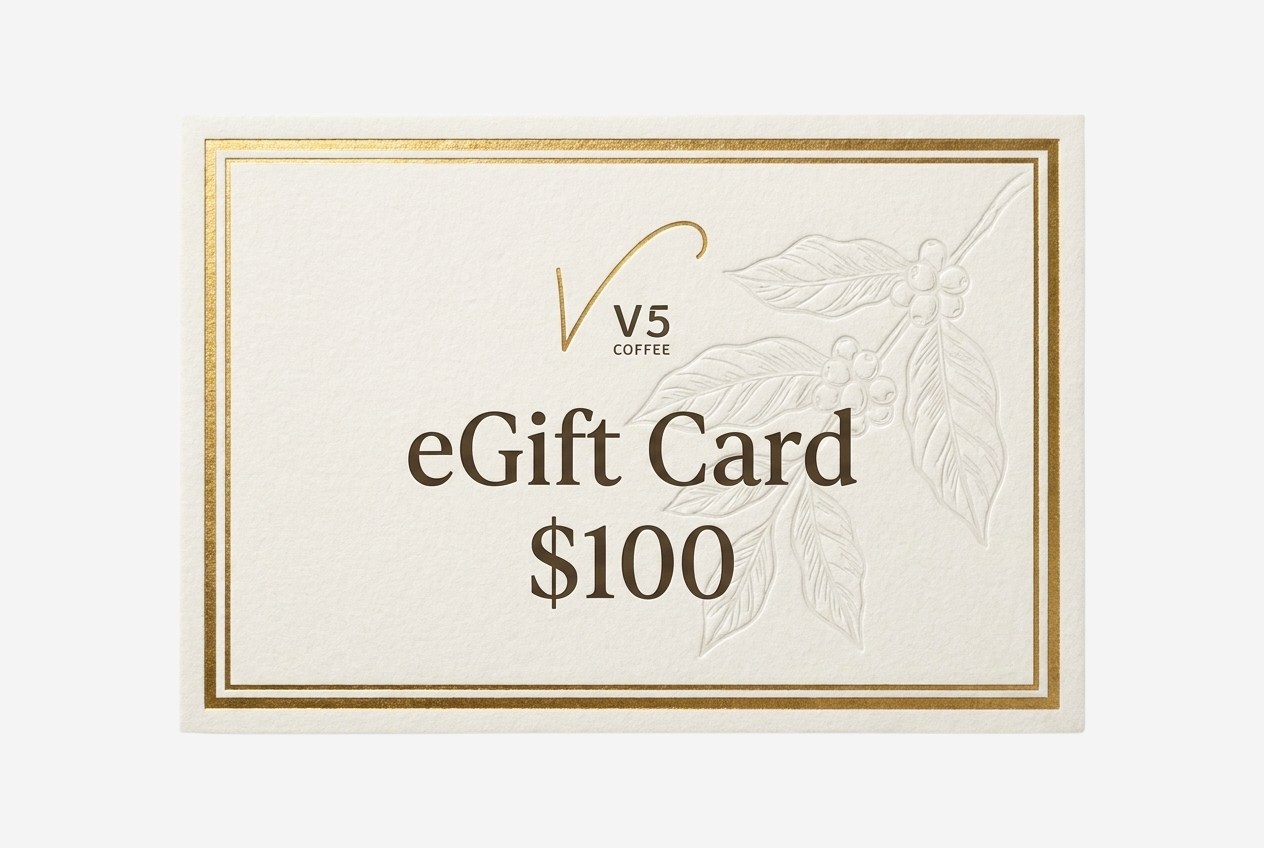 V5 Coffee eGift Card V5COFFEE