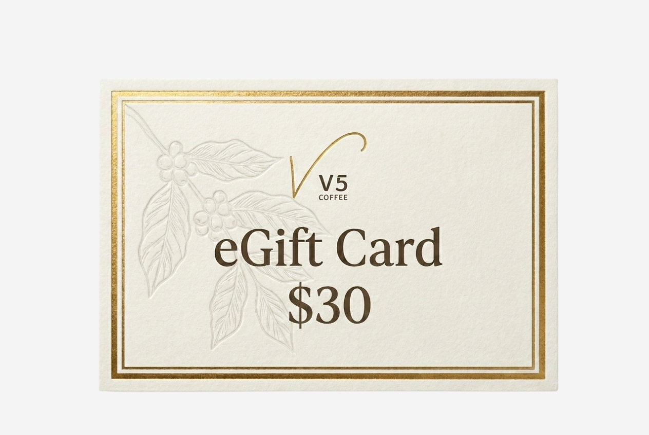 V5 Coffee eGift Card V5COFFEE