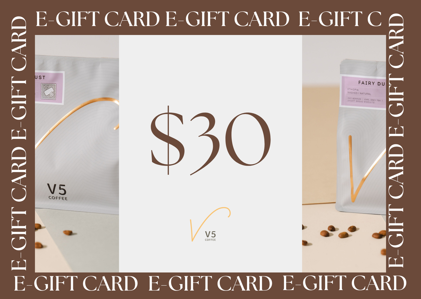 V5 Coffee eGift Card V5COFFEE