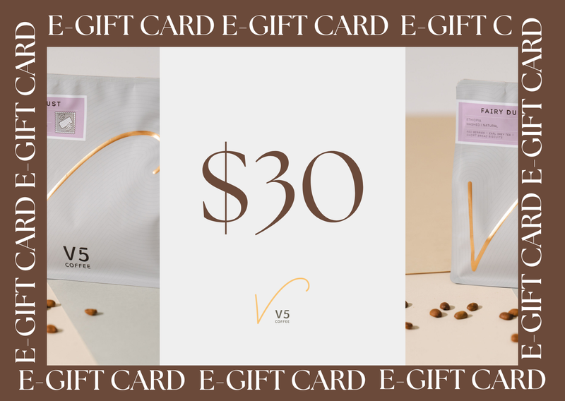V5 Coffee eGift Card V5COFFEE