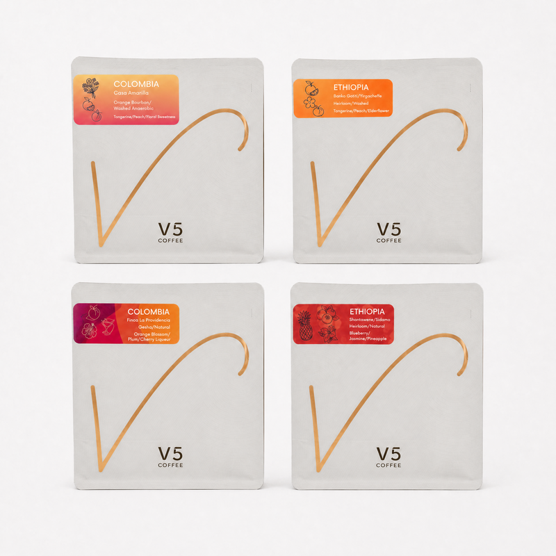Series 02 // Dual Origin Masterclass Collection | Colombia x Ethiopia V5COFFEE