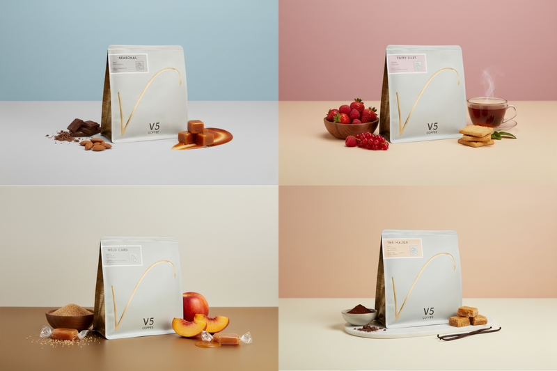4-In-1 (250g) Espresso Blends Tasting Bundle