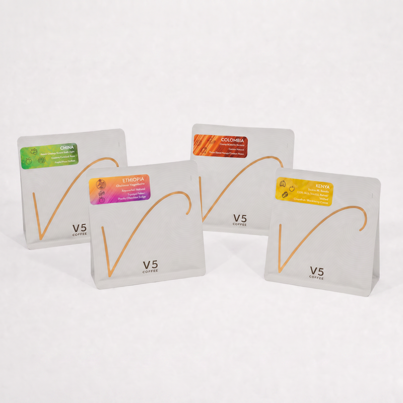 Series 01 // The Globe | 4-Origin Filter Coffee Bundle V5COFFEE