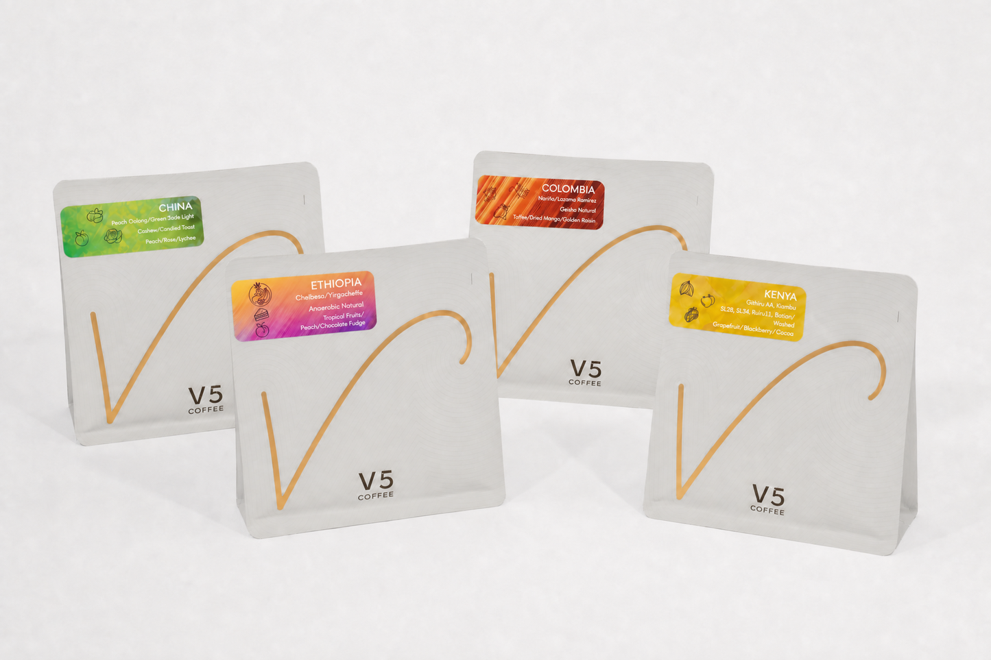 Series 01 // The Globe | 4-Origin Filter Coffee Bundle V5COFFEE