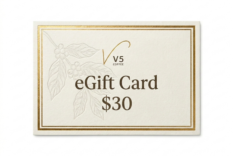 V5 Coffee eGift Card V5COFFEE
