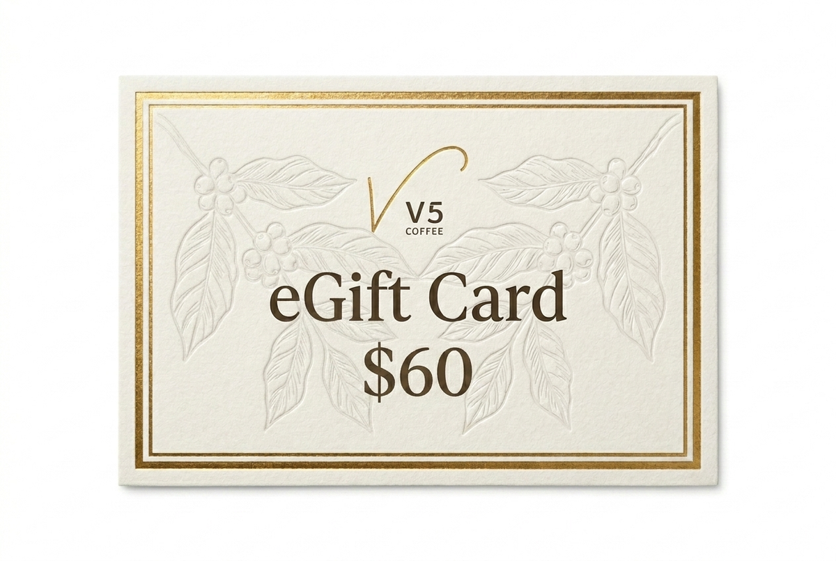 V5 Coffee eGift Card V5COFFEE