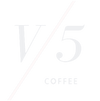 v5 coffee logo