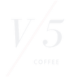v5 coffee logo